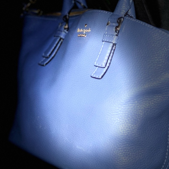 Kate Spade Sky Blue Leather Tote - Picture 6 of 6
